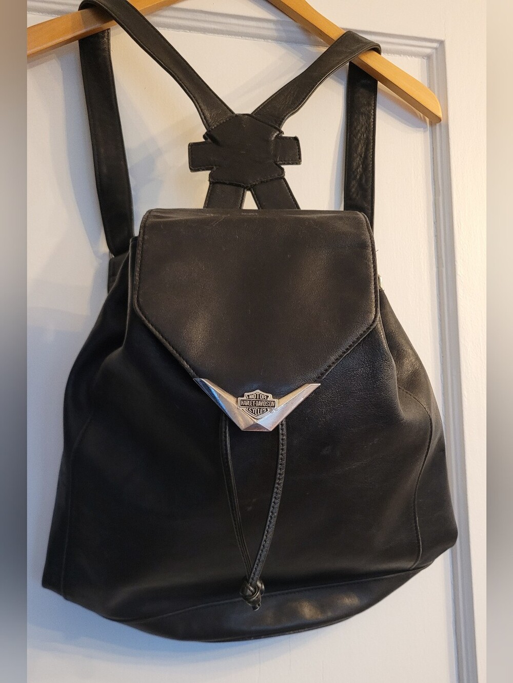 Leather Harley Davidson Backpack